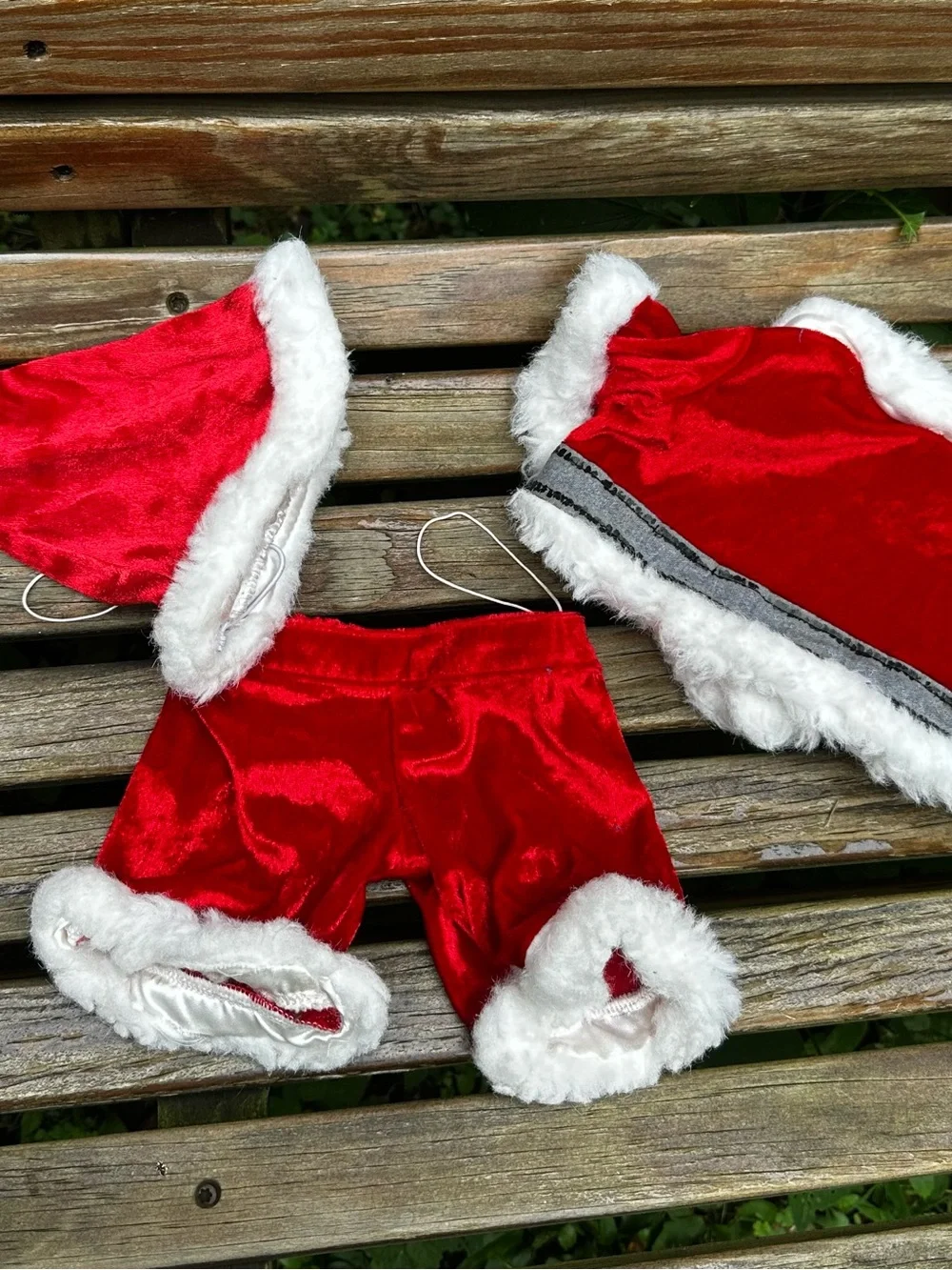 Build A Bear Doll Santa Claus Outfit